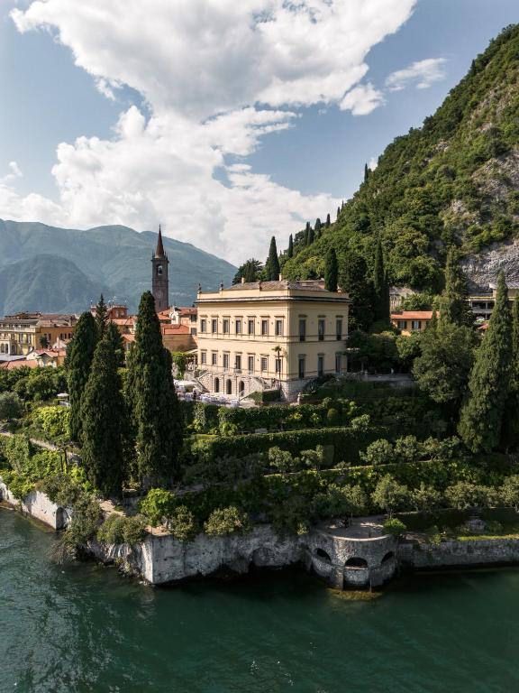 Villa Cipressi lakeside gardens overlooking Lake Como